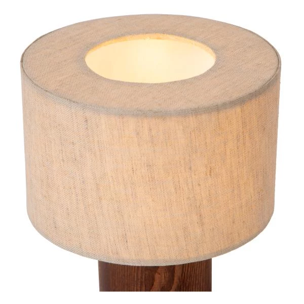 Lucide TACHINA - Table lamp - 1xE14 - Natural - detail 1